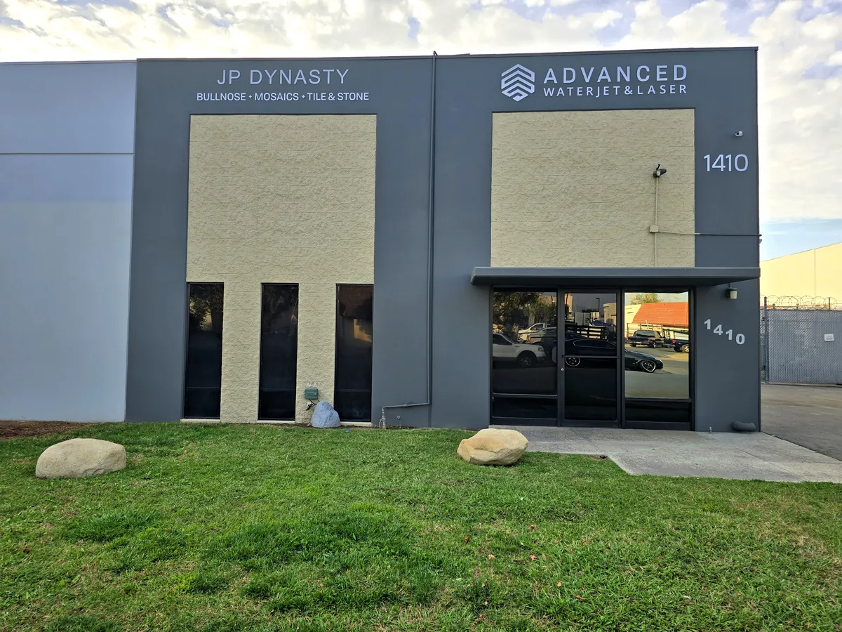 Advanced Waterjet & Laser facility in Orange, California